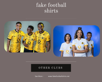 fake Kaizer Chiefs football shirts 23-24